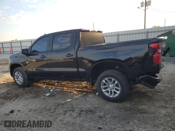2022 Chevrolet Silverado 1500 LT with VIN 3GCUDDED6NG614319, listed as a Copart auction lot 47026275 with 30,994 mi miles and Salvage Title. Bid and sale history available at DreamBid. Image 2.