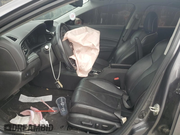 2019 Acura ILX Premium with VIN 19UDE2F79KA012116, listed as a Copart auction lot 57766085 with 75,679 mi miles and Salvage title. Bid and sale history available at DreamBid. Image 7.