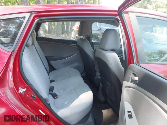 2017 Hyundai Accent SE with VIN KMHCT5AE3HU321459, listed as a IAAI auction lot 42160169 with 71,335 mi miles. Bid and sale history available at carsss.com. Image 8.