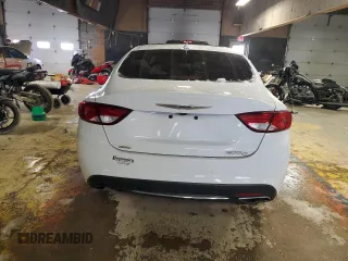 2016 Chrysler 200 C with VIN 1C3CCCEG8GN130783, listed as a Copart auction lot 45719055 with 0 mi miles and Salvage Title. Bid and sale history available at carsss.com. Image 6.
