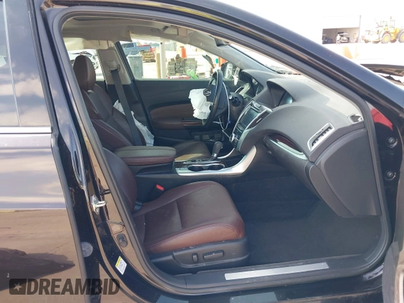 2015 Acura TLX Technology z VIN 19UUB1F5XFA001844, wystawiony jako IAAI lot #42428331 z przebiegiem 76 530 mil mil oraz . Historia ofert i sprzedaży dostępna na DreamBid. Obrazek 5.