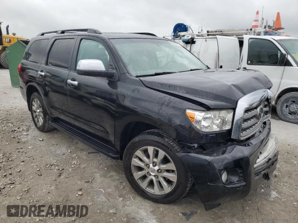 2014 Toyota Sequoia Limited with VIN 5TDJW5G17ES104147, listed as a Copart auction lot 66033014 with 119,534 mi miles and Salvage Title. Bid and sale history available at carsss.com. Image 4.