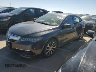 2016 Acura TLX with VIN 19UUB1F30GA012366, listed as a Copart auction lot 45647285 with 158,104 mi miles and Salvage Title. Bid and sale history available at carsss.com. Image 1.