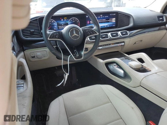 2024 Mercedes-Benz GLE 350 with VIN 4JGFB4FB1RB126059, listed as a Copart auction lot 56416905 with 56,678 mi miles and Salvage title. Bid and sale history available at DreamBid. Image 8.