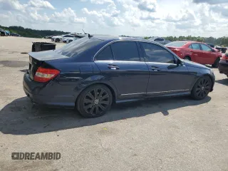 2011 Mercedes-Benz C 300 Sport with VIN WDDGF8BB4BR139871, listed as a Copart auction lot 54922615 with 189,937 mi miles and Salvage title. Bid and sale history available at DreamBid. Image 3.