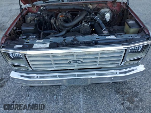 1986 Ford F-150 with VIN 1FTEX15N6GKA13863, listed as a Copart auction lot 76065584 with 203,343 mi miles and Salvage Title. Bid and sale history available at carsss.com. Image 11.