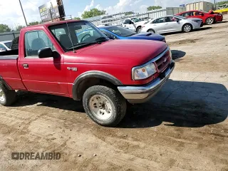 1997 Ford Ranger XLT with VIN 1FTCR11X1VTA20882, listed as a Copart auction lot 70052614 with 211,824 mi miles and Salvage title. Bid and sale history available at DreamBid. Image 11.