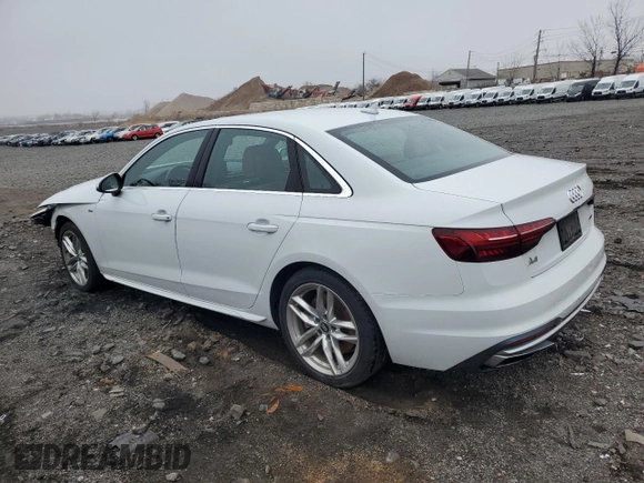 2020 Audi A4 Premium with VIN WAUDNAF45LA044798, listed as a Copart auction lot 49611405 with 35,677 mi miles and Non repairable. Bid and sale history available at DreamBid. Image 2.