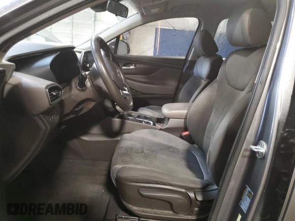 2019 Hyundai Santa Fe SE with VIN 5NMS23AD1KH007340, listed as a Copart auction lot 57855435 with 136,751 mi miles and Clean title. Bid and sale history available at DreamBid. Image 7.