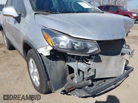 2017 Chevrolet Trax LS with VIN KL7CJNSB3HB192761, listed as a IAAI auction lot 41791039 with 76,591 mi miles. Bid and sale history available at carsss.com. Image 17.
