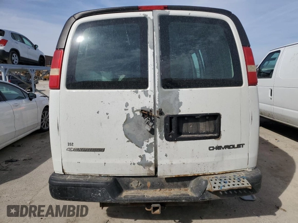 2003 Chevrolet Express Cargo z VIN 1GCHG35U531220101, wystawiony jako Copart lot #49040665 z przebiegiem 321 267 mil mil oraz Szkoda całkowita • Salvage title. Historia ofert i sprzedaży dostępna na DreamBid. Obrazek 6.