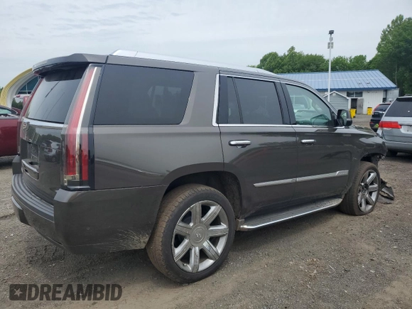 2020 Cadillac Escalade Luxury with VIN 1GYS4BKJ2LR101971, listed as a Copart auction lot 58312245 with 58,069 mi miles and Salvage title. Bid and sale history available at DreamBid. Image 3.