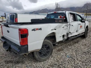2023 Ford F-250 XL with VIN 1FT8W2BA7PEE01027, listed as a Copart auction lot 74254724 with 17,466 mi miles and Salvage title. Bid and sale history available at DreamBid. Image 3.