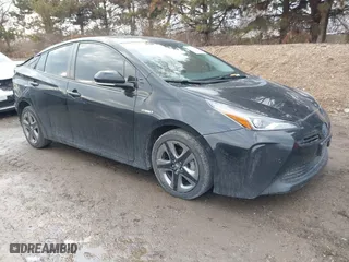 2019 Toyota Prius L Eco with VIN JTDKARFU2K3075952, listed as a IAAI auction lot 41686956 with 81,000 mi miles. Bid and sale history available at carsss.com. Image 1.