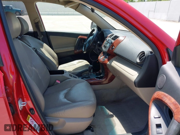 2007 Toyota RAV4 Limited with VIN JTMZK31V775011796, listed as a IAAI auction lot 42007942 with 217,450 mi miles. Bid and sale history available at carsss.com. Image 5.