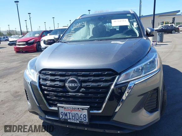 2024 Nissan Kicks SV with VIN 3N1CP5CV4RL541794, listed as a IAAI auction lot 41711511 with 13,926 mi miles. Bid and sale history available at carsss.com. Image 12.