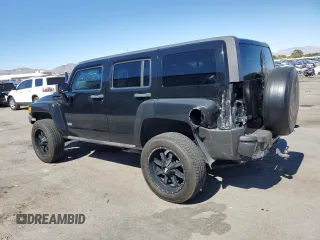 2007 Hummer H3 SUV with VIN 5GTDN13EX78168376, listed as a Copart auction lot 61085834 with 215,205 mi miles and Salvage Title. Bid and sale history available at carsss.com. Image 2.