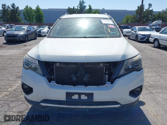 2019 Nissan Pathfinder SV with VIN 5N1DR2MN7KC584791, listed as a IAAI auction lot 42533680 with 57,943 mi miles and . Bid and sale history available at DreamBid. Image 13.