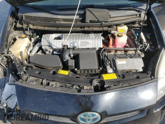 2011 Toyota Prius I z VIN JTDKN3DU0B5320921, wystawiony jako Copart lot #51983825 z przebiegiem 112 493 mil mil oraz Szkoda całkowita • Salvage title. Historia ofert i sprzedaży dostępna na DreamBid. Obrazek 12.