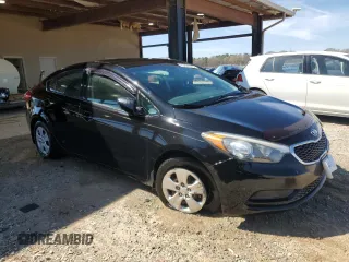 2015 Kia Forte LX with VIN KNAFK4A65F5313617, listed as a Copart auction lot 49491135 with 83,709 mi miles and Salvage Title. Bid and sale history available at carsss.com. Image 4.