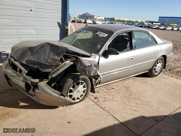 1998 Buick Century Custom with VIN 2G4WS52M1W1523375, listed as a Copart auction lot 44547445 with 70,211 mi miles and Salvage Title. Bid and sale history available at carsss.com. Image 1.