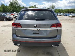 2022 Volkswagen Atlas SE with VIN 1V2WP2CA8NC552405, listed as a Copart auction lot 64034224 with 26,759 mi miles and Clean title. Bid and sale history available at DreamBid. Image 6.