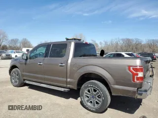 2018 Ford F-150 XL with VIN 1FTEW1EP0JKC78113, listed as a Copart auction lot 49214675 with 121,075 mi miles and Salvage Title. Bid and sale history available at carsss.com. Image 2.