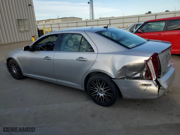 2005 Cadillac STS with VIN 1G6DW677750195708, listed as a Copart auction lot 47138485 with 246,939 mi miles and Salvage Title. Bid and sale history available at carsss.com. Image 2.