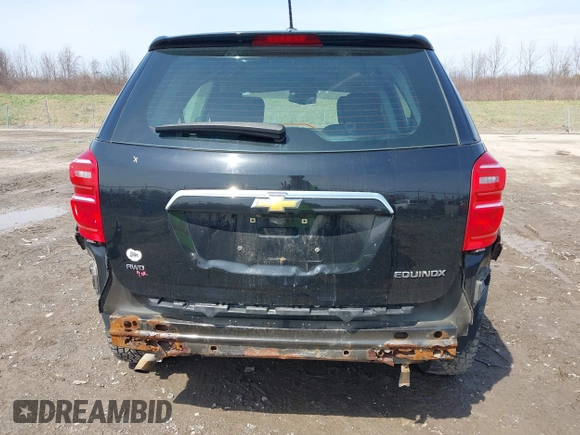 2016 Chevrolet Equinox LS with VIN 2GNFLEEK4G6163901, listed as a IAAI auction lot 42022069 with 117,375 mi miles. Bid and sale history available at carsss.com. Image 17.