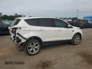 2019 Ford Escape Titanium with VIN 1FMCU0J91KUB19987, listed as a Copart auction lot 53946025 with 90,092 mi miles and Salvage title. Bid and sale history available at DreamBid. Image 3.