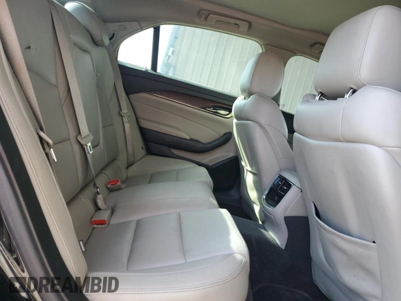 2015 Cadillac CTS RWD with VIN 1G6AP5SX8F0130675, listed as a Copart auction lot 50155755 with 141,817 mi miles and Salvage title. Bid and sale history available at DreamBid. Image 10.