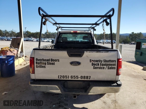2016 Ford F-150 XL with VIN 1FTMF1CP0GKD36633, listed as a Copart auction lot 88722485 with 245,180 mi miles and Salvage Title. Bid and sale history available at carsss.com. Image 6.