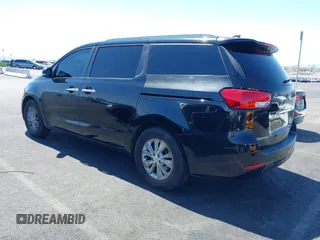 2017 Kia Sedona LX with VIN KNDMB5C17H6319935, listed as a IAAI auction lot 42025352 with 74,561 mi miles. Bid and sale history available at carsss.com. Image 14.