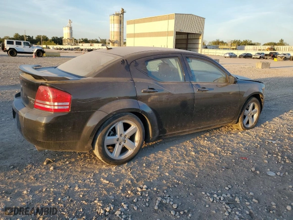 2010 Dodge Avenger R/T with VIN 1B3CC5FV4AN146458, listed as a Copart auction lot 73555204 with 180,705 mi miles and Salvage Title. Bid and sale history available at carsss.com. Image 3.