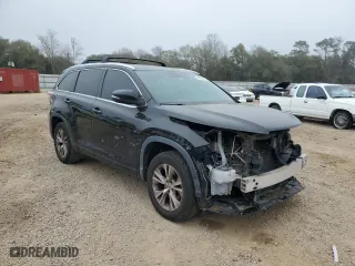2014 Toyota Highlander XLE with VIN 5TDKKRFH0ES024775, listed as a Copart auction lot 48034365 with 98,104 mi miles and Clean Title. Bid and sale history available at carsss.com. Image 4.