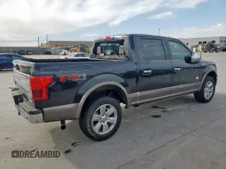 2020 Ford F-150 XL with VIN 1FTEW1E47LFC04396, listed as a Copart auction lot 48570105 with 97,411 mi miles and Salvage Title. Bid and sale history available at DreamBid. Image 3.