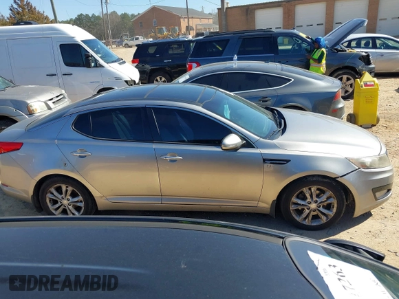 2013 Kia Optima EX with VIN 5XXGN4A76DG133515, listed as a IAAI auction lot 41757610 with 144,569 mi miles and . Bid and sale history available at carsss.com. Image 13.