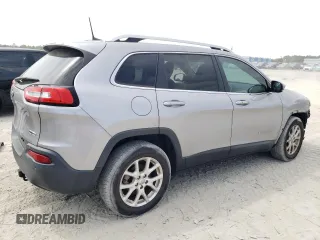 2018 Jeep Cherokee Latitude Plus with VIN 1C4PJLLB1JD531485, listed as a Copart auction lot 53852045 with 114,888 mi miles and Salvage title. Bid and sale history available at DreamBid. Image 3.