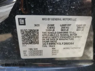 2020 GMC Sierra 2500HD Denali z VIN 1GT49REY0LF268364, wystawiony jako Copart lot #46127385 z przebiegiem Nie podano mil oraz Szkoda całkowita • Salvage title. Historia ofert i sprzedaży dostępna na DreamBid. Obrazek 13.