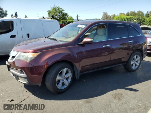 2012 Acura MDX z VIN 2HNYD2H21CH517407, wystawiony jako Copart lot #56418545 z przebiegiem 124 737 mil mil oraz Szkoda całkowita • Salvage title. Historia ofert i sprzedaży dostępna na DreamBid. Obrazek 1.
