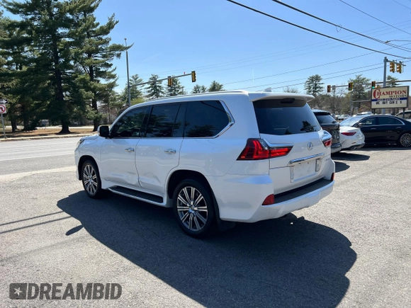 2016 Lexus LX 570 with VIN JTJHY7AX8G4198794, listed as a Copart auction lot 54615015 with 107,196 mi miles and Clean Title. Bid and sale history available at DreamBid. Image 3.