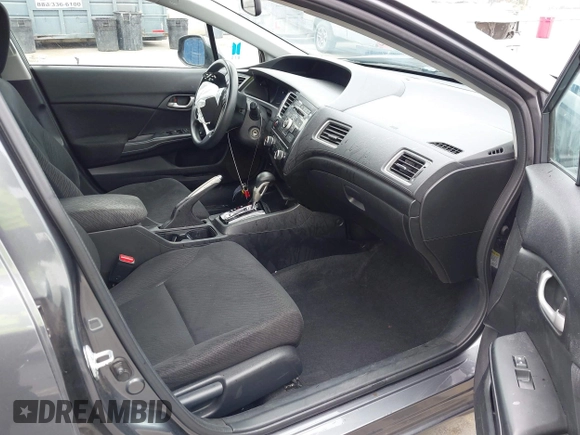 2013 Honda Civic LX with VIN 19XFB2F59DE232287, listed as a IAAI auction lot 42068594 with 132,231 mi miles and . Bid and sale history available at DreamBid. Image 5.