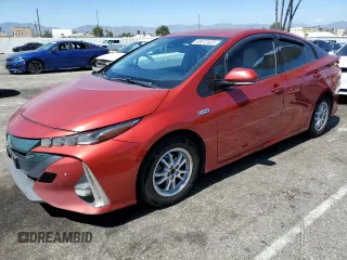 2017 Toyota Prius Plus with VIN JTDKARFP7H3007293, listed as a Copart auction lot 63872425 with 18,268 mi miles and Salvage title. Bid and sale history available at DreamBid. Image 1.