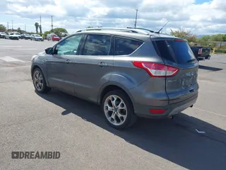 2013 Ford Escape Titanium with VIN 1FMCU0J9XDUC16155, listed as a IAAI auction lot 42373566 with 132,608 mi miles and . Bid and sale history available at DreamBid. Image 3.