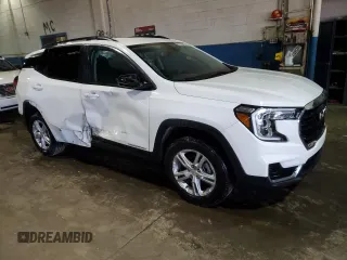 2023 GMC Terrain SLE with VIN 3GKALTEG1PL112360, listed as a Copart auction lot 82556414 with 16,135 mi miles and Salvage Title. Bid and sale history available at DreamBid. Image 4.