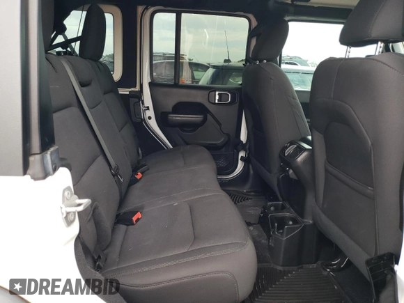 2020 Jeep Wrangler Unlimited Sport S z VIN 1C4HJXDN4LW190062, wystawiony jako Copart lot #52569425 z przebiegiem 31 958 mil mil oraz Szkoda całkowita • Salvage title. Historia ofert i sprzedaży dostępna na DreamBid. Obrazek 10.