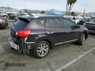 2012 Nissan Rogue SV with VIN JN8AS5MV1CW403508, listed as a Copart auction lot 87453304 with 177,818 mi miles and Salvage Title. Bid and sale history available at carsss.com. Image 3.