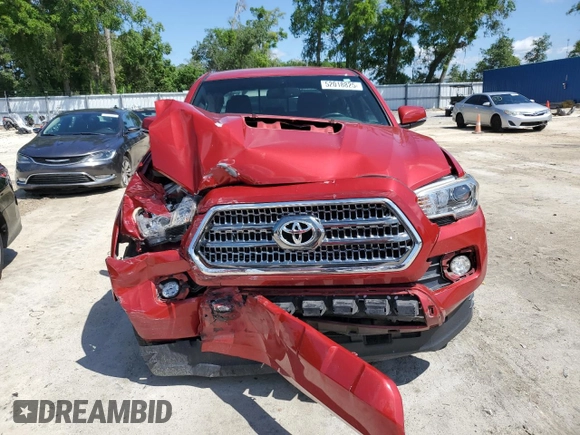 2017 Toyota Tacoma SR5 with VIN 5TFAZ5CN5HX051995, listed as a Copart auction lot 52018825 with 96,963 mi miles and Salvage Title. Bid and sale history available at DreamBid. Image 5.