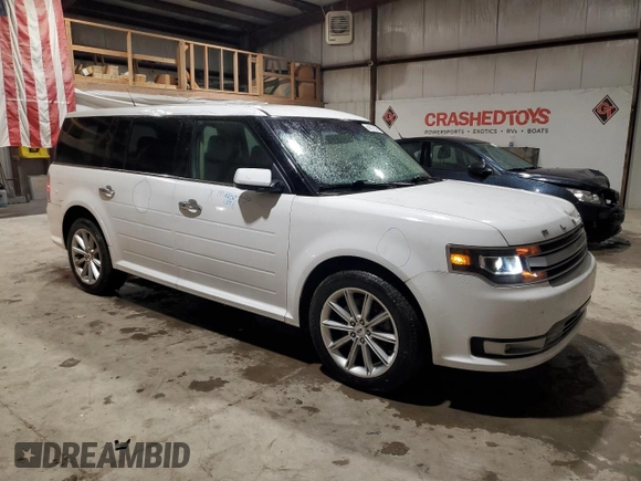 2019 Ford Flex Limited with VIN 2FMGK5D84KBA30069, listed as a Copart auction lot 44512595 with 106,160 mi miles and Salvage Title. Bid and sale history available at carsss.com. Image 4.