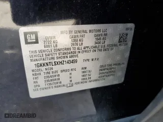 2017 GMC Acadia SLE with VIN 1GKKNTLSXHZ143459, listed as a Copart auction lot 76538824 with 163,012 mi miles and Salvage Title. Bid and sale history available at carsss.com. Image 15.